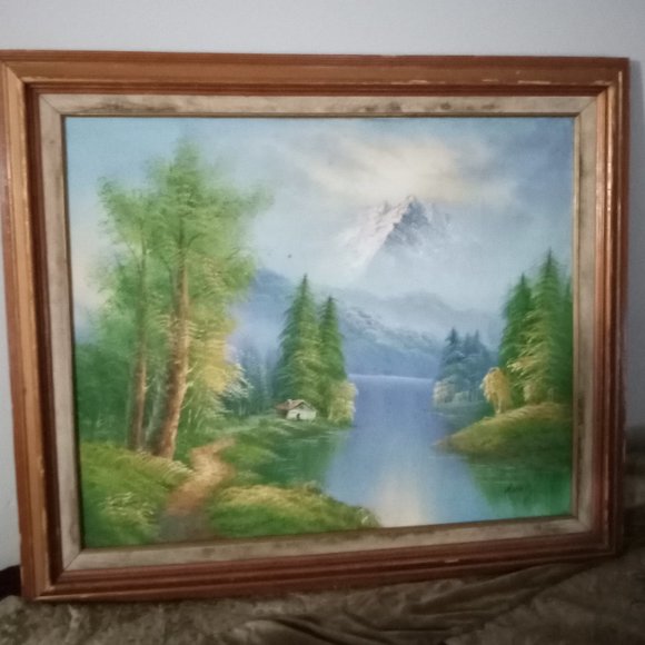 Very Old Antique Oil Painting